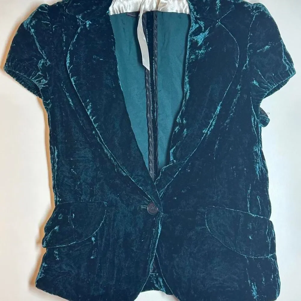 Bcbgmaxazria Women's Green and Blue Jacket